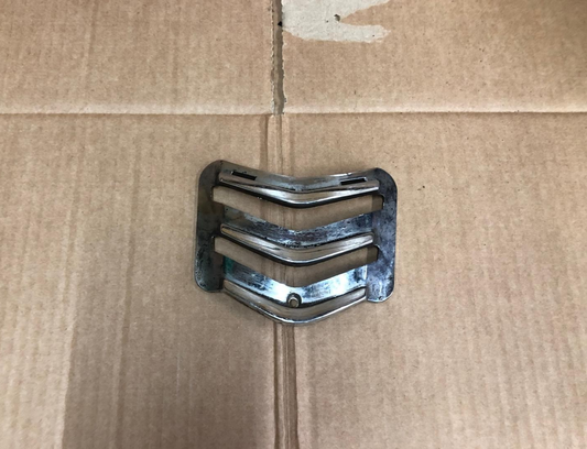 Vespa GTS Horn Grill Cover Inlay Chrome