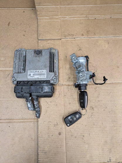 2011 Audi A3 S Line Engine ECU + Ignition Barrel + Keys Set | 1K0905851B