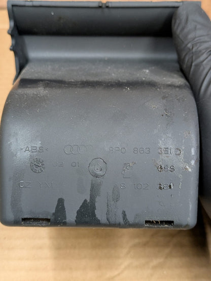 2011 Audi A3 S Line Rear Centre Console Storage Compartment | 8P0863351D