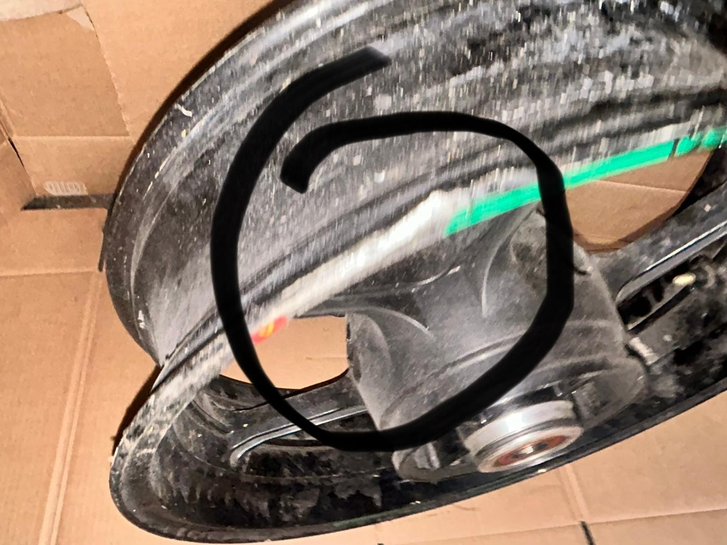 Kawasaki Z1000SX ZX1000 WKF Rear Wheel
