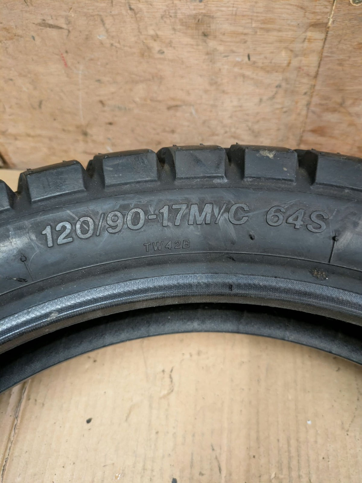 Bridgestone Trail Wing TW42 Rear Motorcycle Tyre 120/90/17