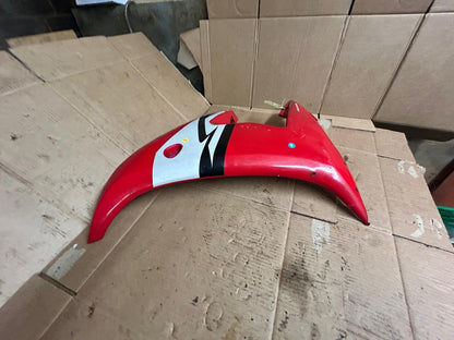 2005 - 2006 Yamaha R6 Red & White Left Side Mid Cover Fairing