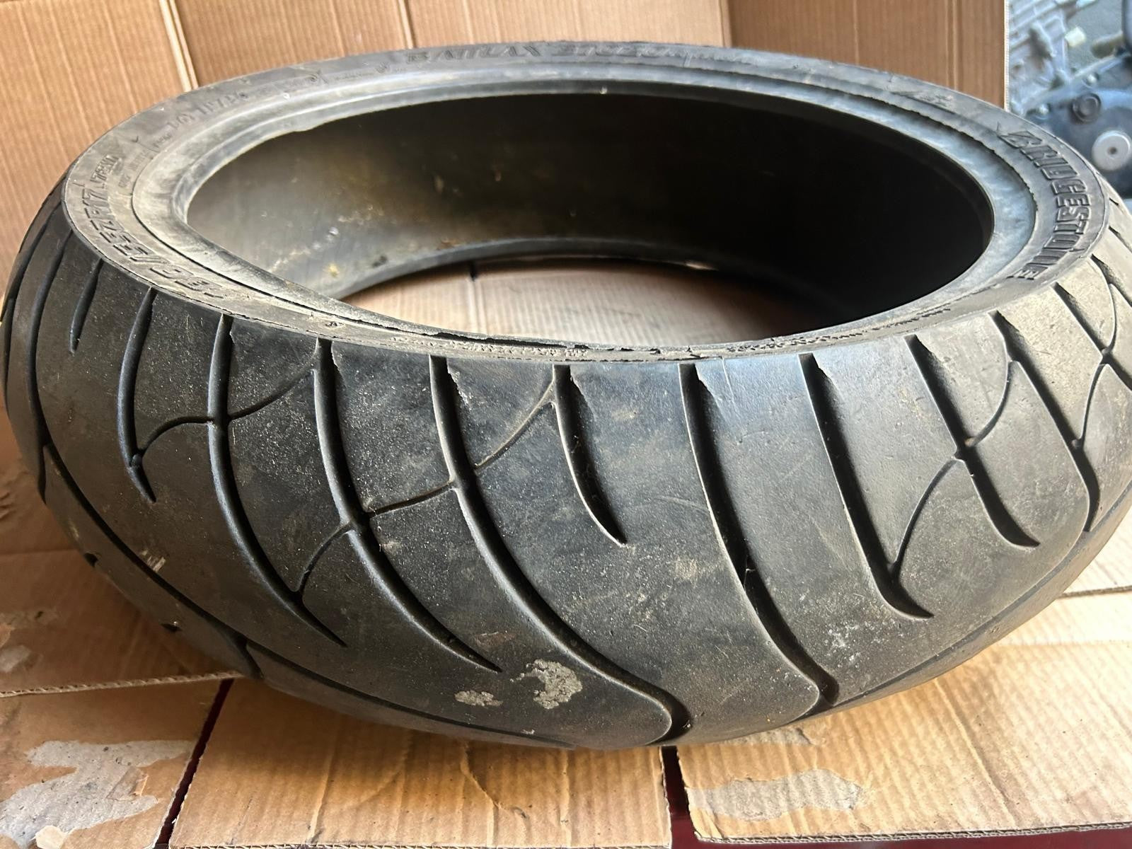 Bridgestone Battlax BT020R Motorcycle Tyre 180/55/17