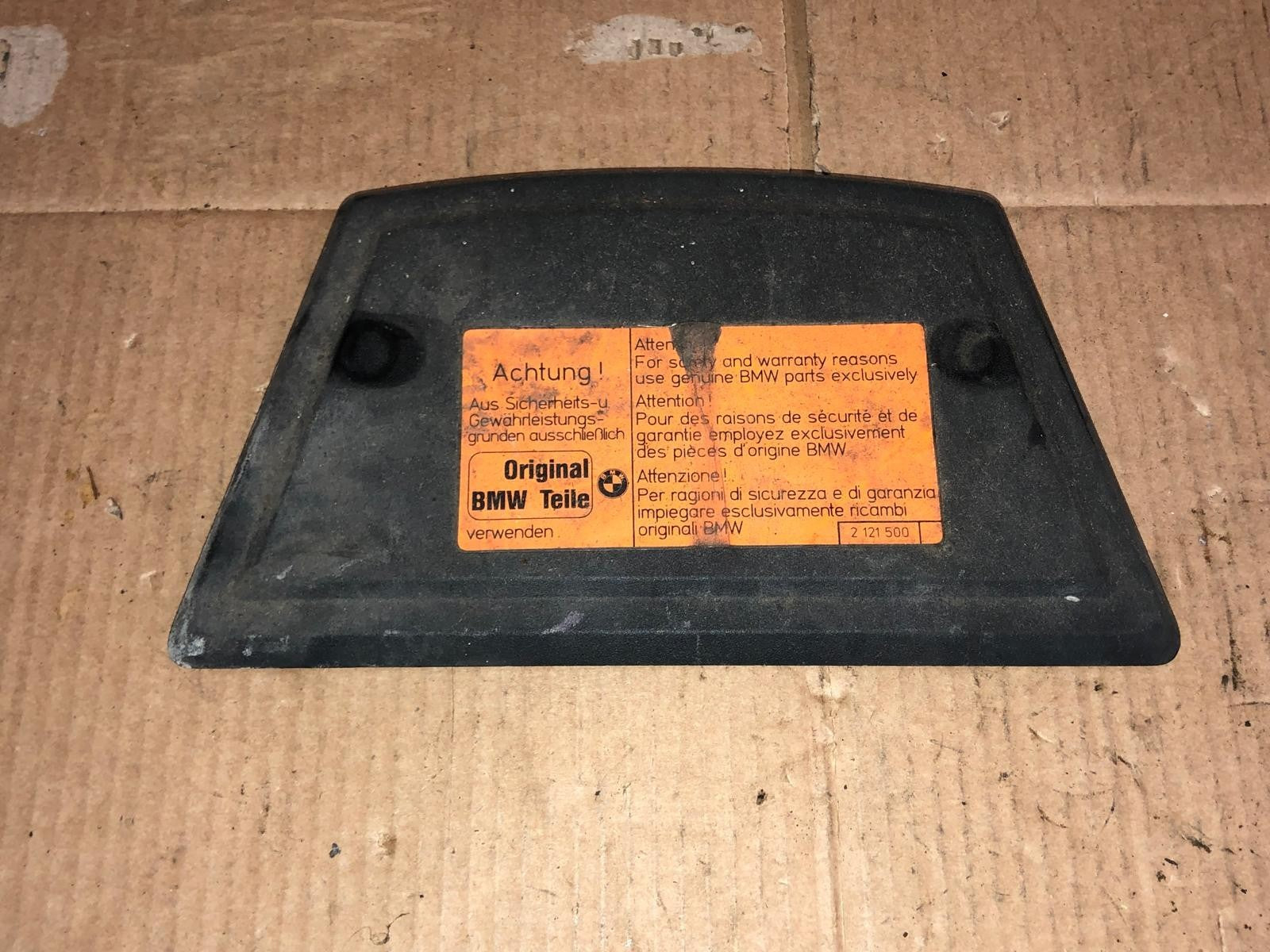 1986 - 1995 BMW K75s Tool Kit Cover Lid | 52.53-1455219