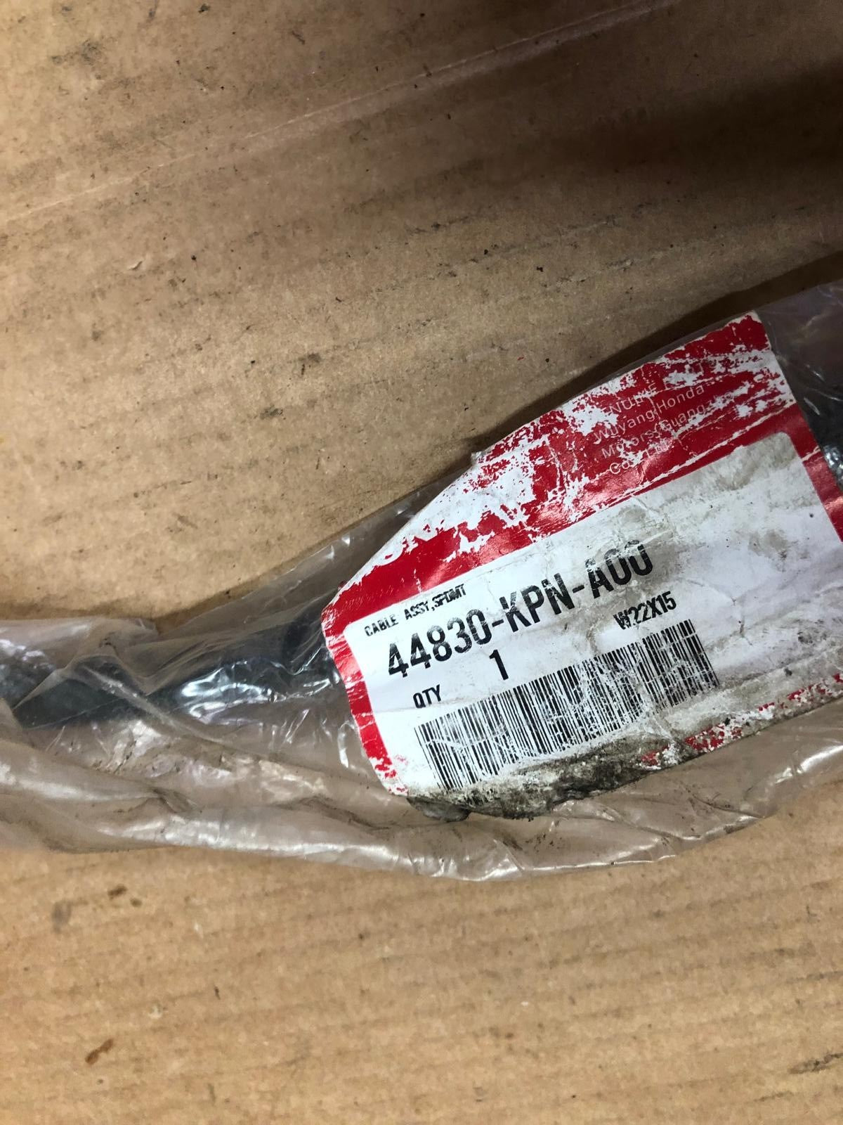 2015 Honda GLR 125 Speedometer Cable | 44830-KPN-A00