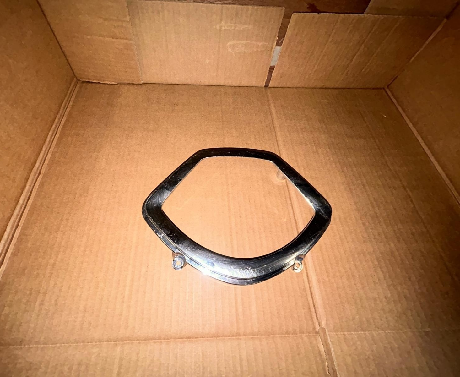 2006 - 2017 Piaggio Liberty 125 iGet Chrome Speedometer Frame Cover | 1B002015
