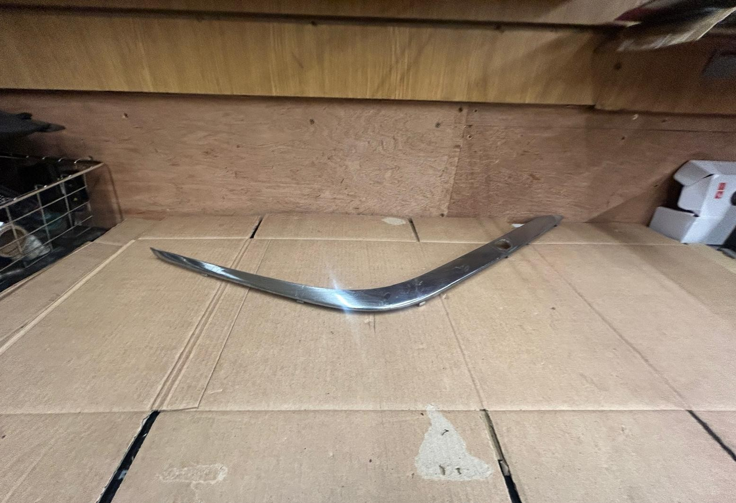 Genuine BMW 7 Series E38 Front Bumper Splitter Molding | 8125438 8168106
