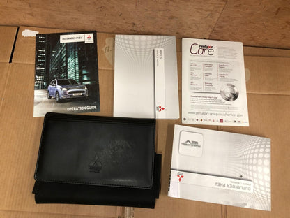 2014 Mitsubishi Outlander GX 4h PHEV Owners Manual & Operation Guide Pack
