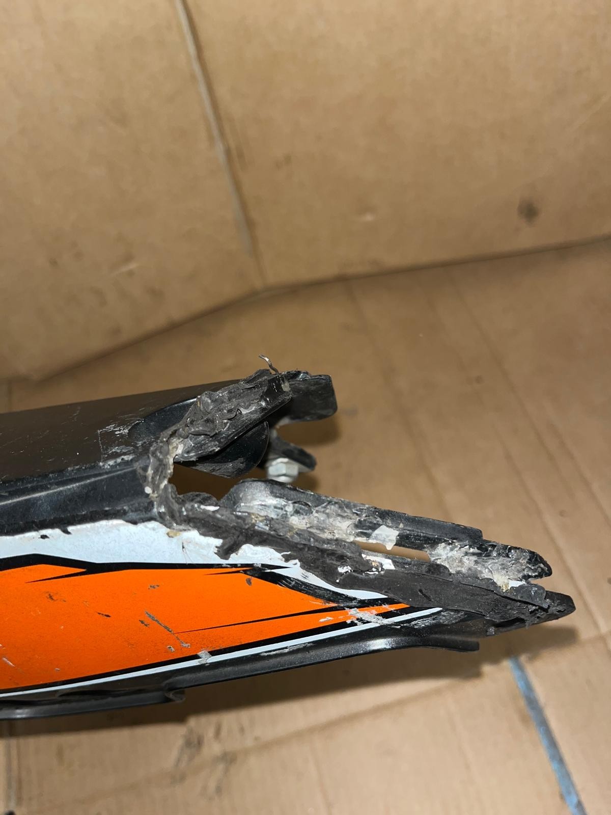 KTM Duke 125 Rear Lower Right Seat Cowl Cover | 90108044000