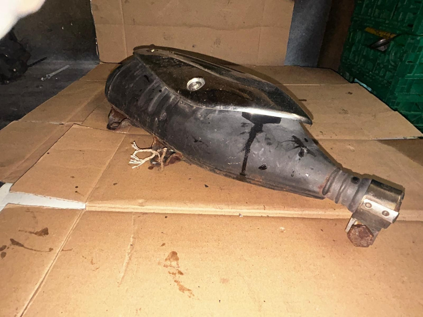OEM Vespa GTS 125 Exhaust Silener | 1A004856