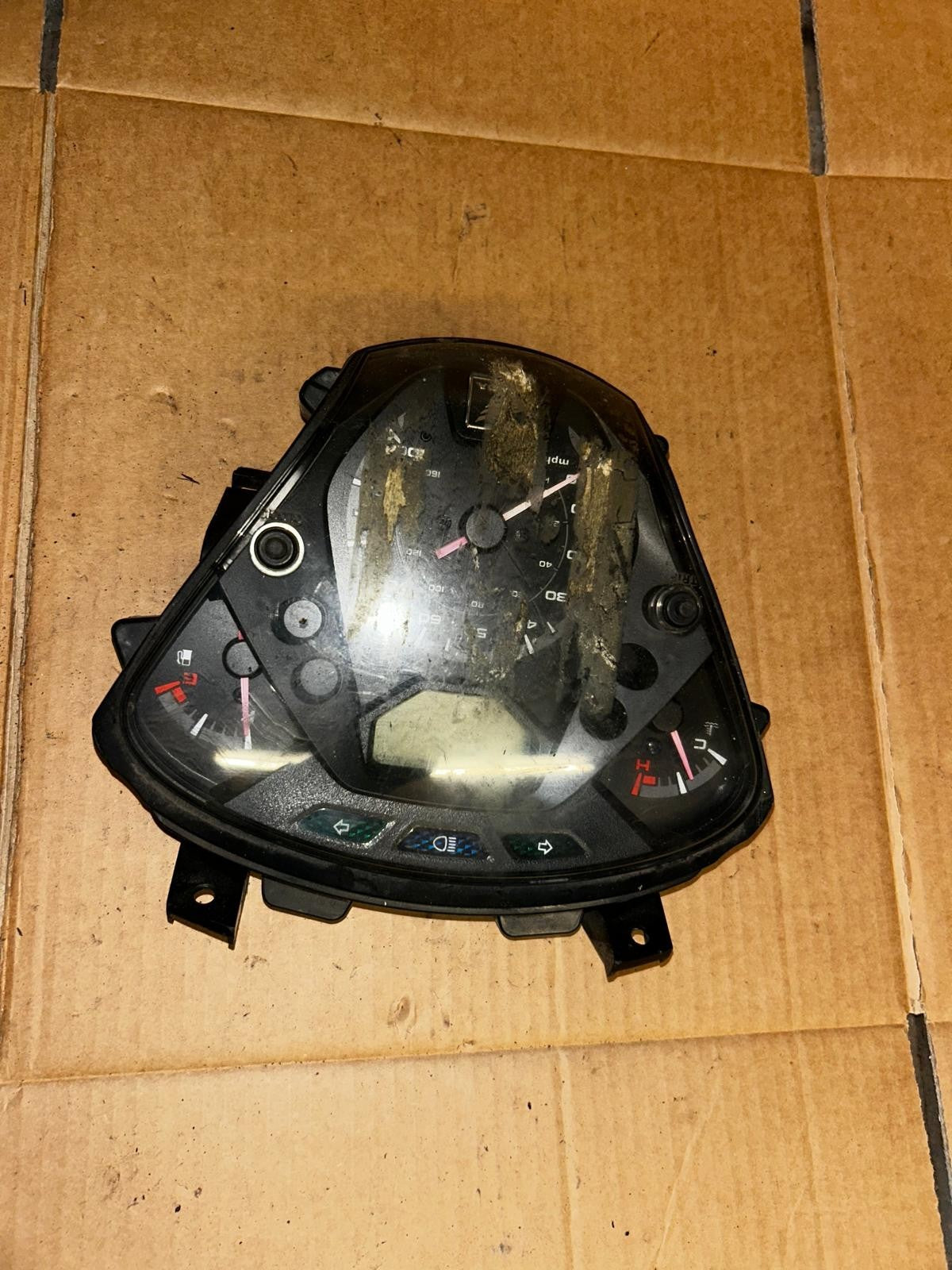 2011 Honda SH 300 ABS Speedo Clock Speedometer | 37100-KTW-A01