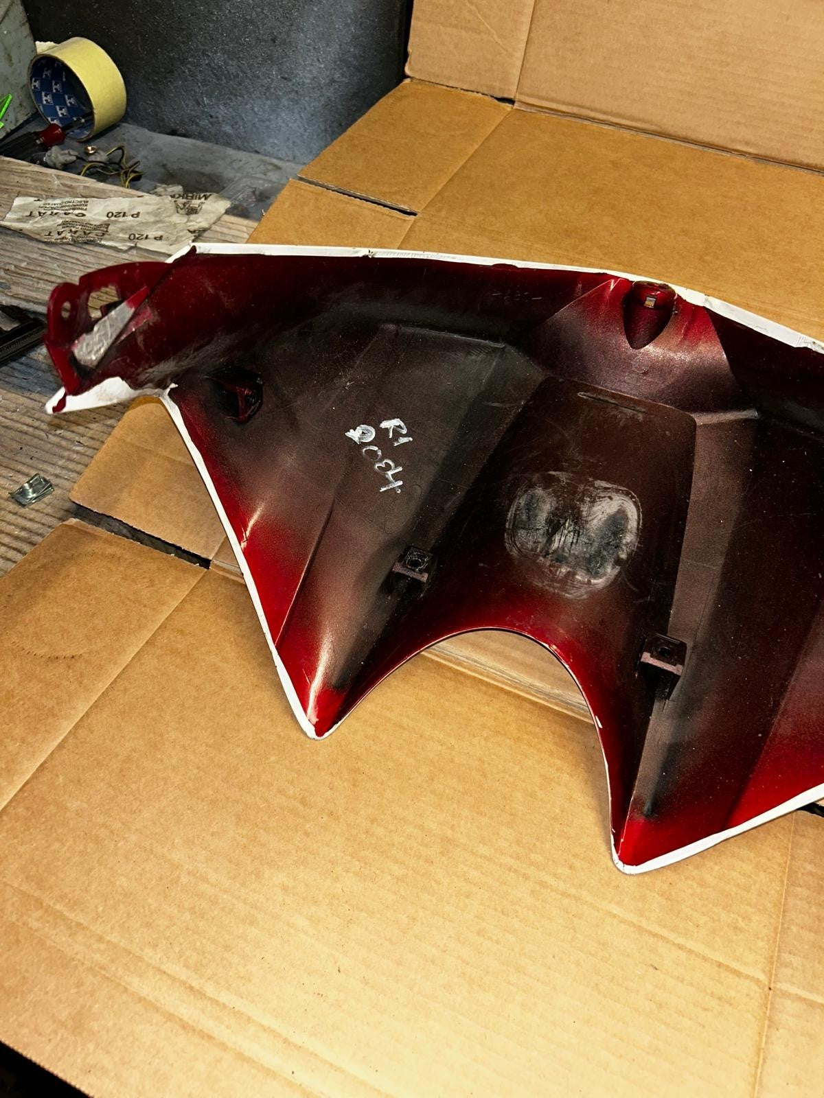 2004 - 2006 Yamaha YZF R1 Front Tank Cover