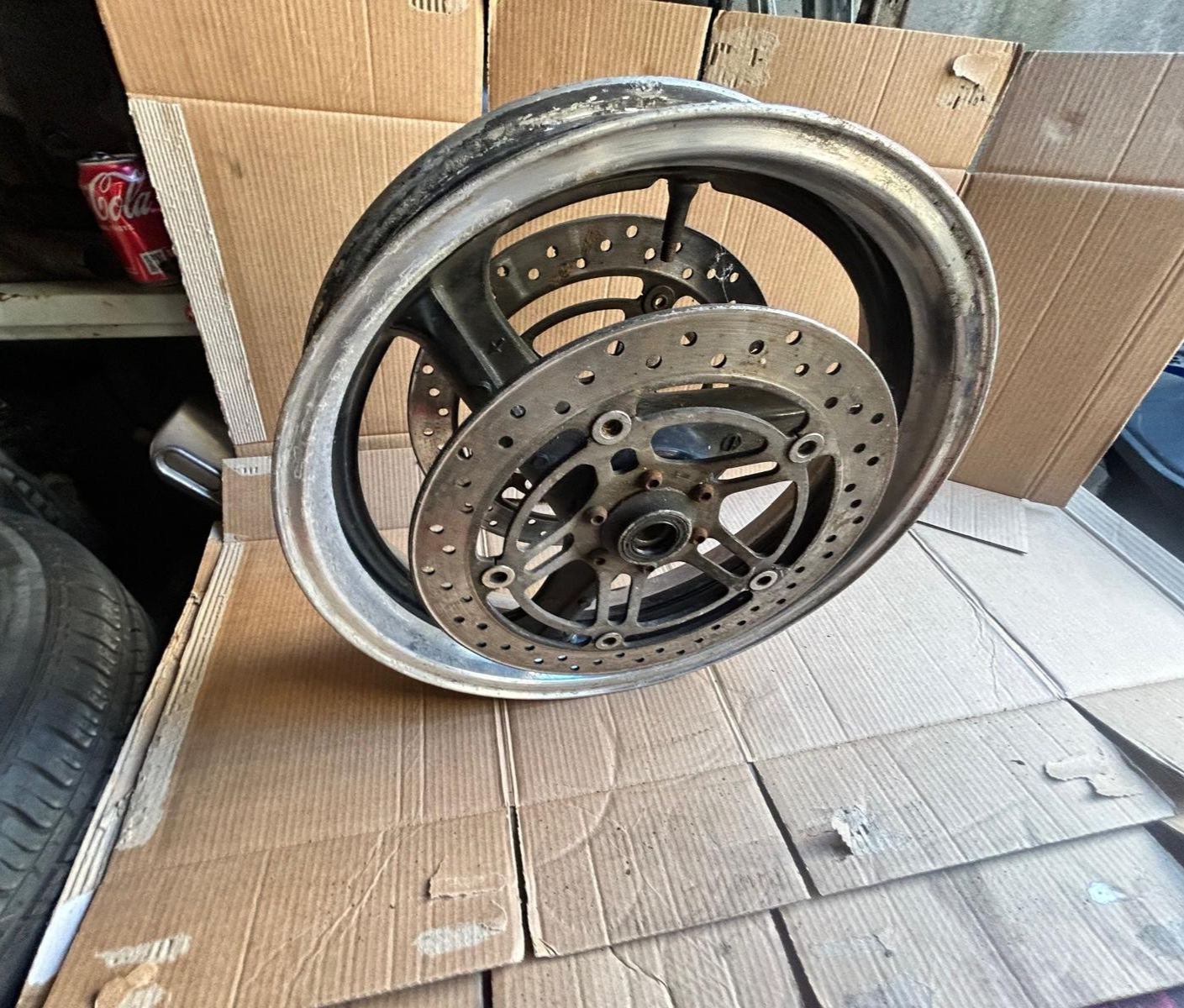 1999 Honda CB600 Hornet Front Wheel & Brake Disc