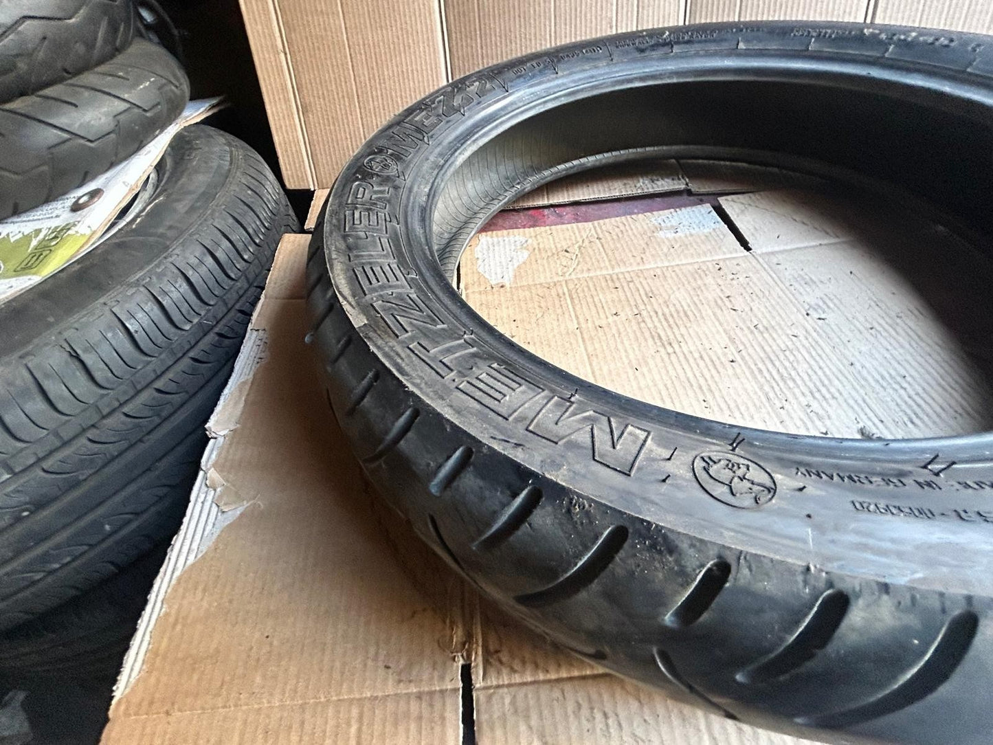 Metzeler Mez 2 Steel Radial Motorcycle Tyre 130/80/17