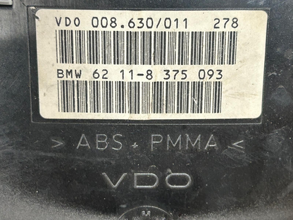 Genuine BMW 7 Series E38 Speedometer & Module | 62118364005 62118375093