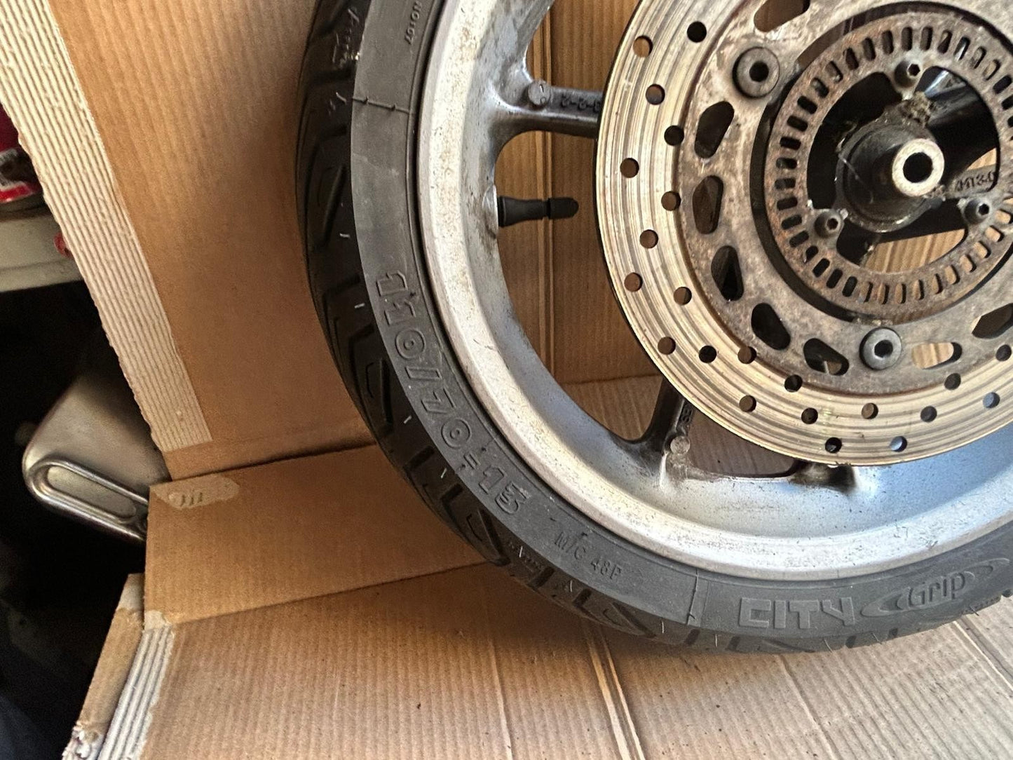 2016 Yamaha Nmax 125 Front Wheel & Brake Disc