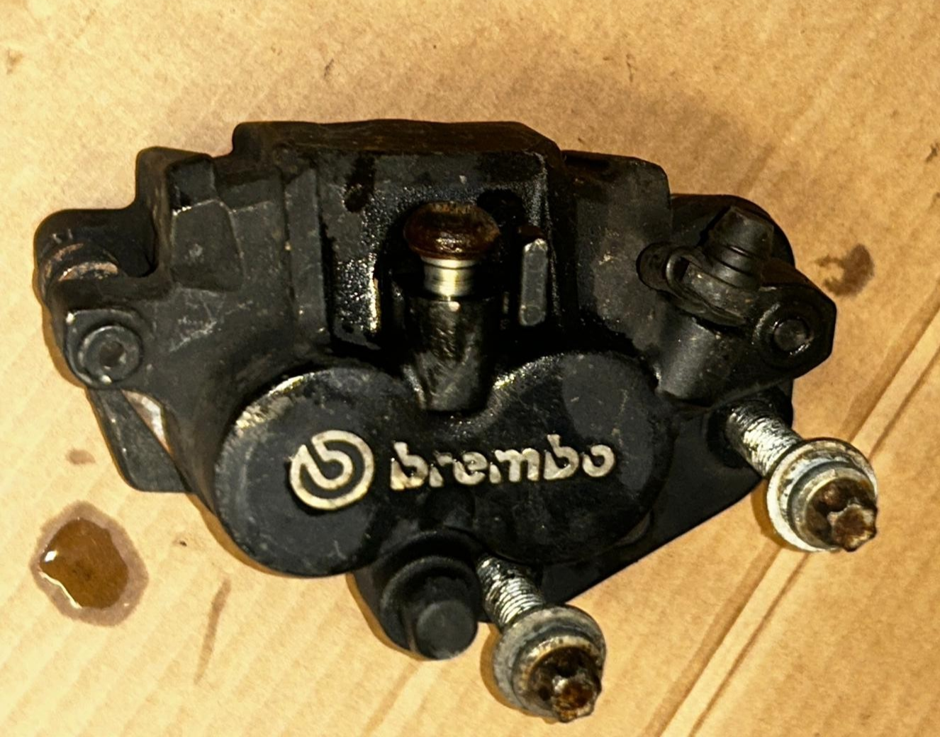 2008 BMW F800GS Front Right Brembo Brake Caliper