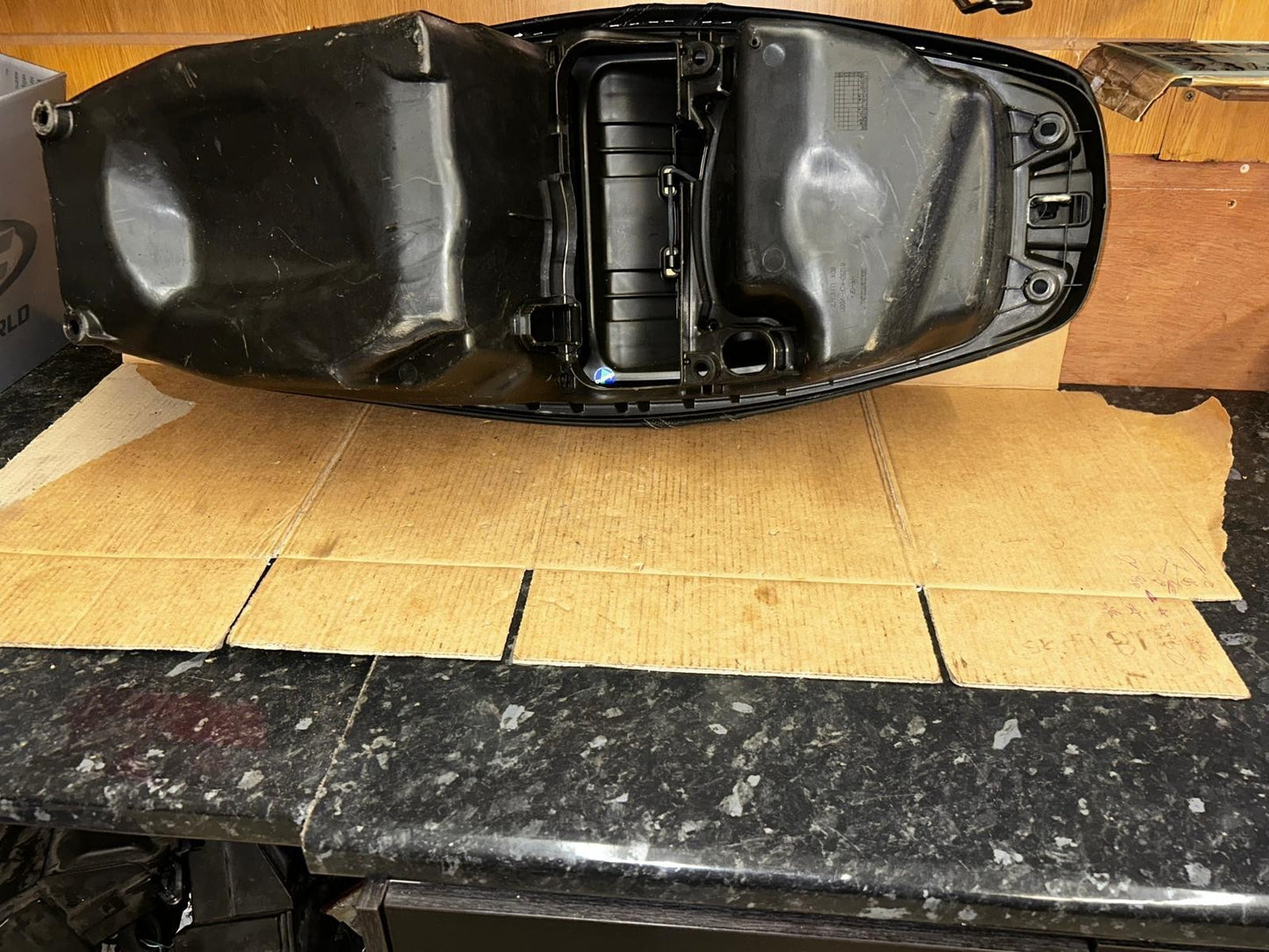 2020 - 2022 Honda SH 125 Seat and Seat Box | 77200-KOR-D000 81250-K0R-V000