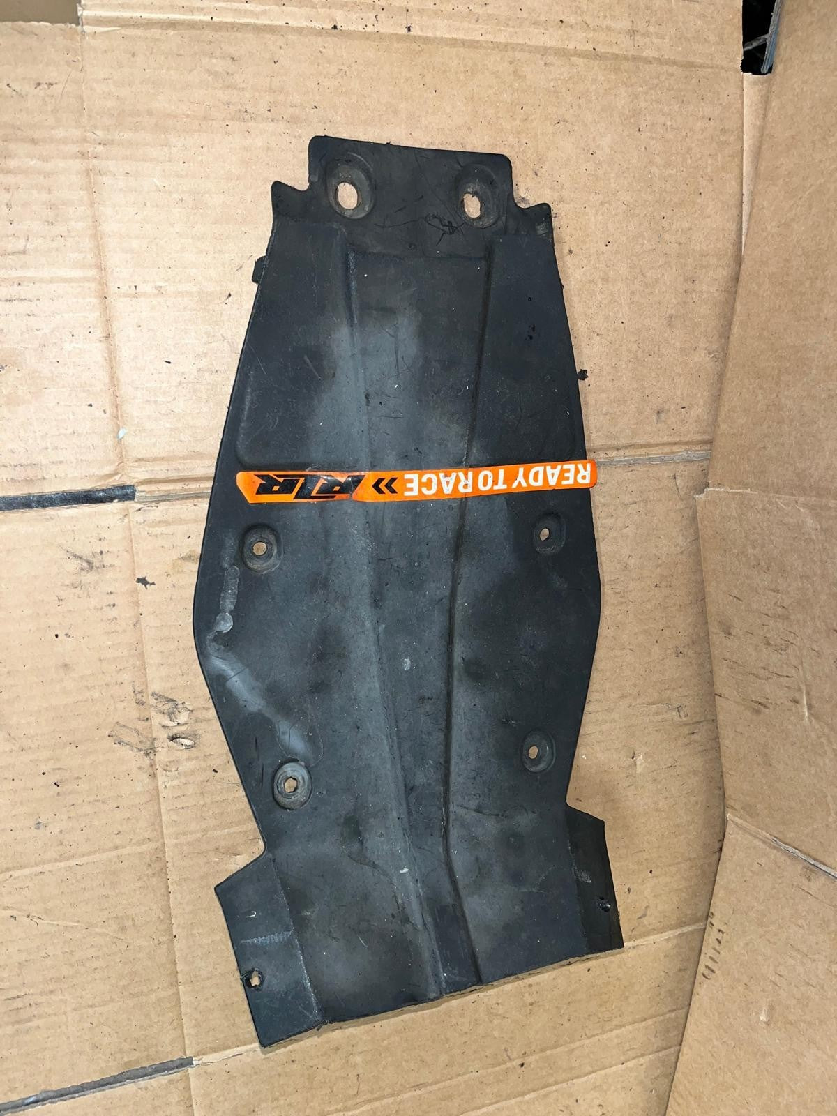 2011 KTM Duke 125 Rear Mudguard Under Tray Cover | 90108015000