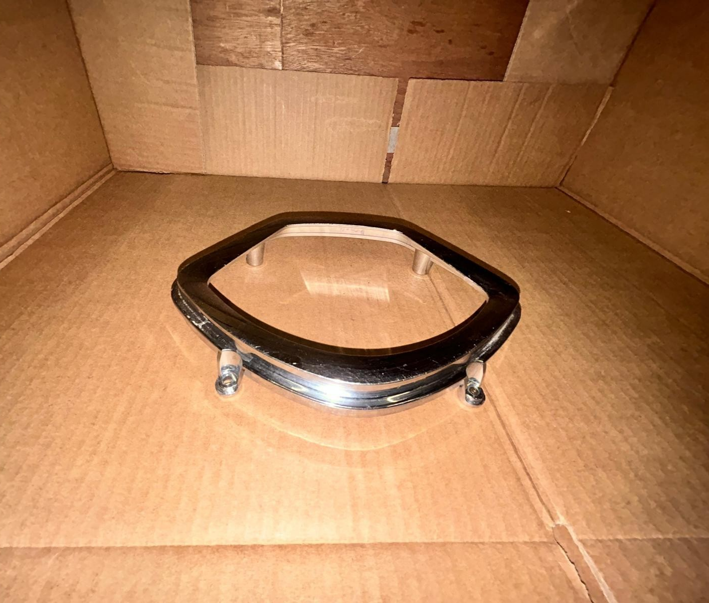 2006 - 2017 Piaggio Liberty 125 iGet Chrome Speedometer Frame Cover | 1B002015