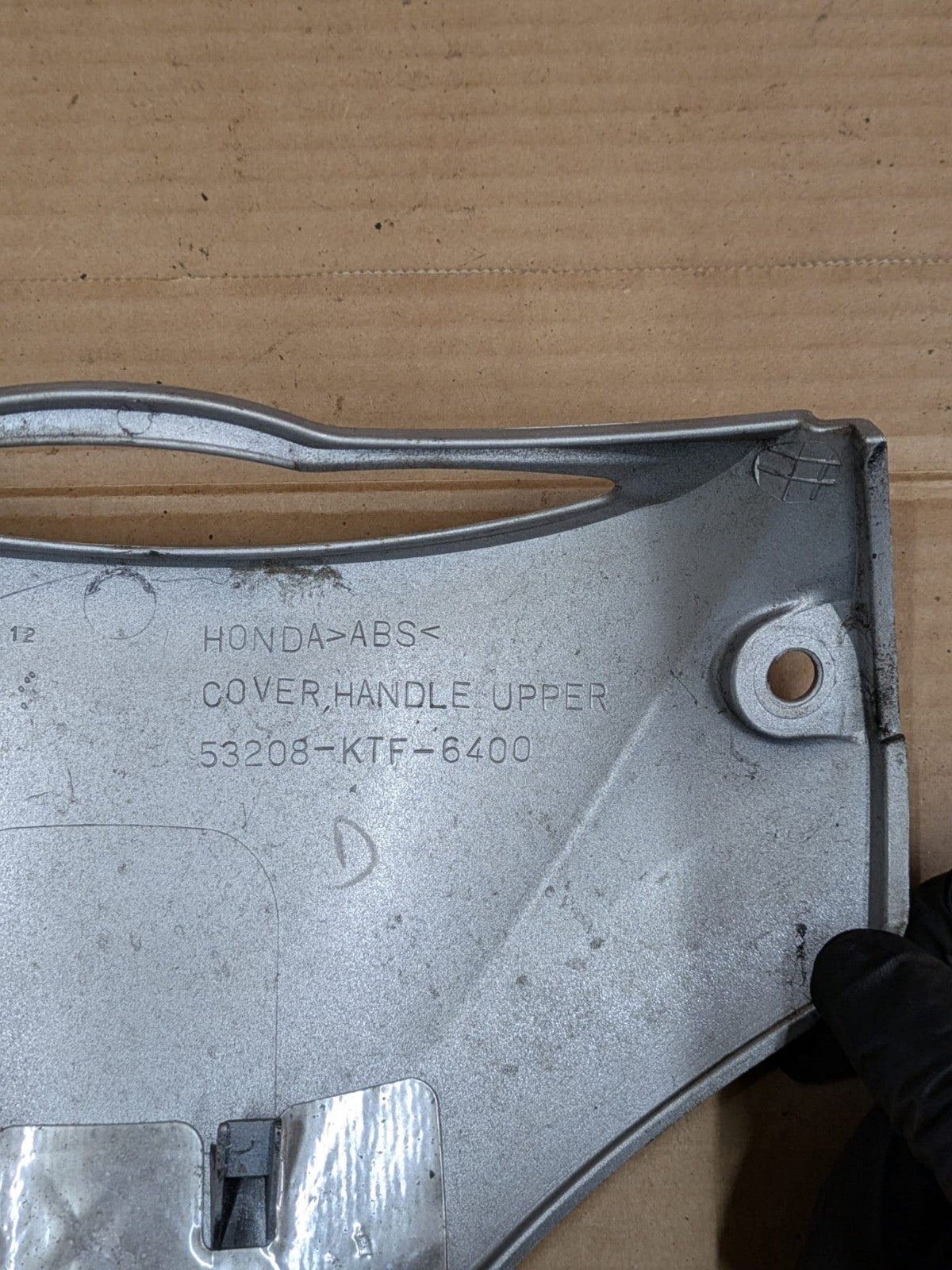 2008 Honda SH 125 Upper Handlebar Cover | 53208-KTF-6400