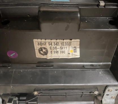 BMW E38 740i Heater Matrix Assembly