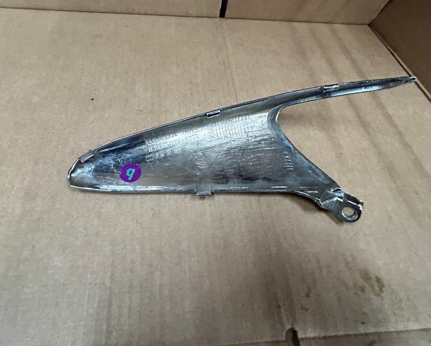 2014 Honda ANC125 SH125 Rear Right Indicator Cover Chrome | 83530-K29-9001