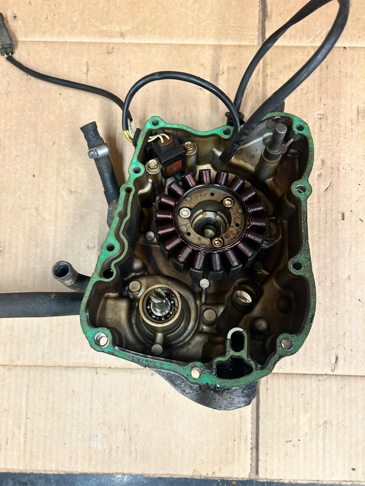 Honda PES 125 Water Pump Cover with Alternator