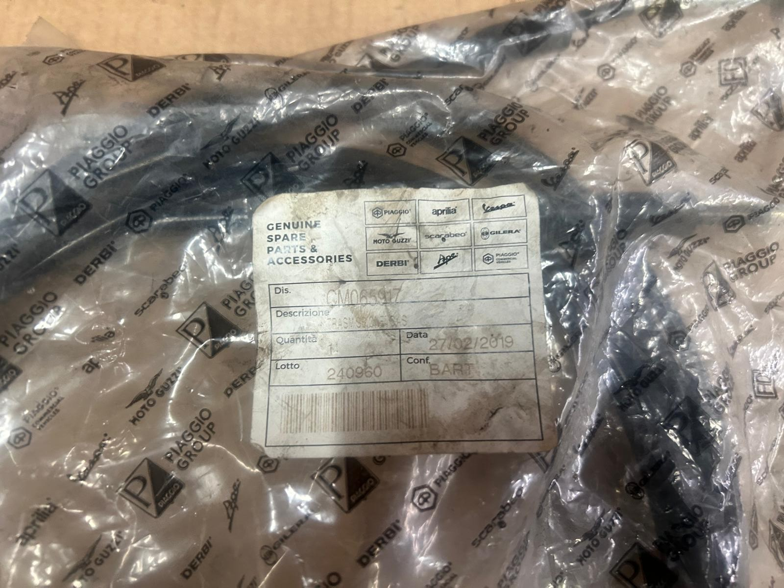 Vespa LX 125 150 / Vespa S 125 Throttle Cable | CM065917