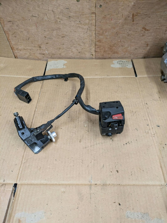 Triumph Speed Triple 1050 Left Side Handlebar Switch + Clutch Lever Bracket