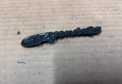 OEM 2001 Vespa ET4 Cento 125 Rear Name Plate