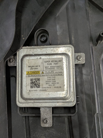 2011 Audi A3 S Line Right Driver Side Headlight + Surround | 8P0941004