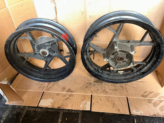 Yamaha Xmax 125 Front and Rear Wheels