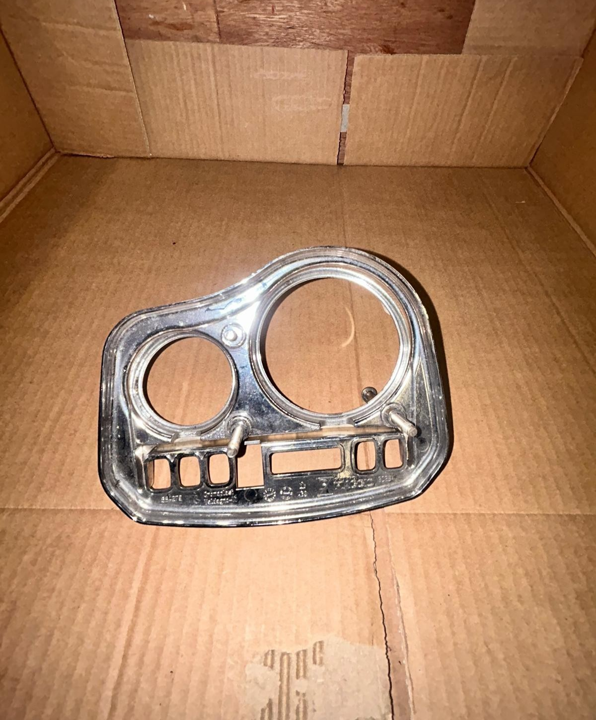 2007 - 2015 Vespa S 125 Speedometer Cover Trim Chrome | 654279