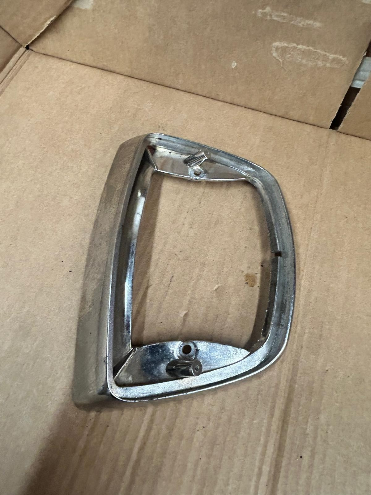 Vespa LX 125 Rear Tail Light Cover Frame Chrome