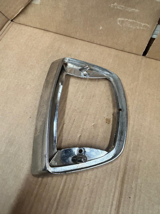 Vespa LX 125 Rear Tail Light Cover Frame Chrome