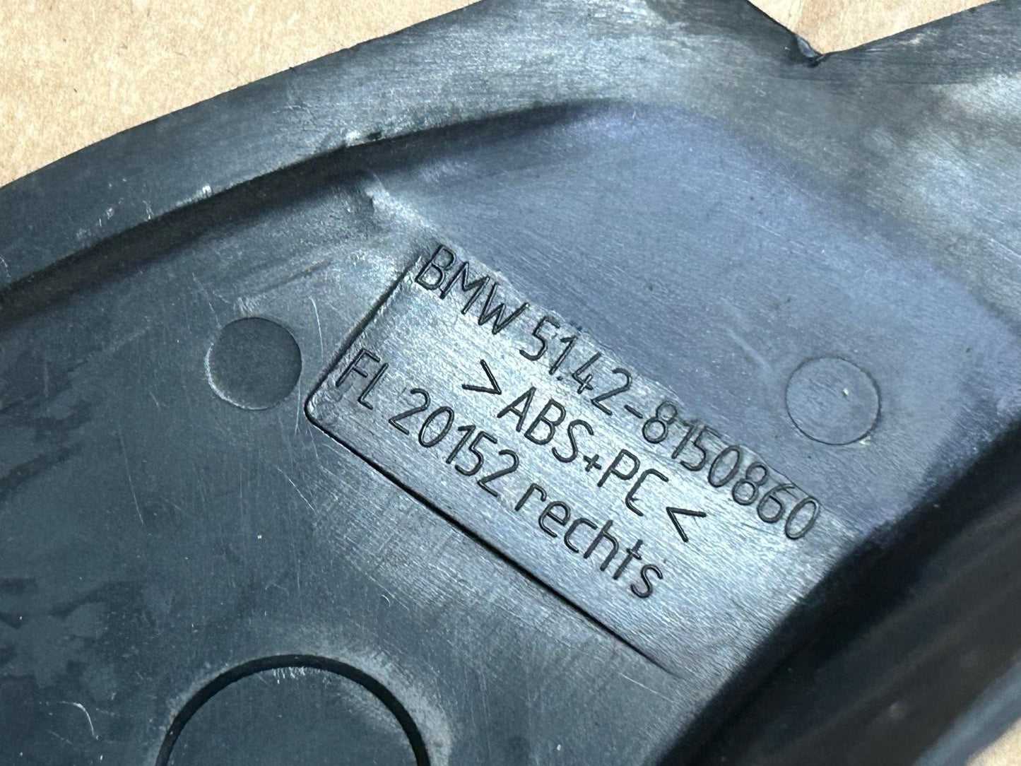 Genuine BMW 7 Series E38 Right Rear Door Catch Cover | 51428150860