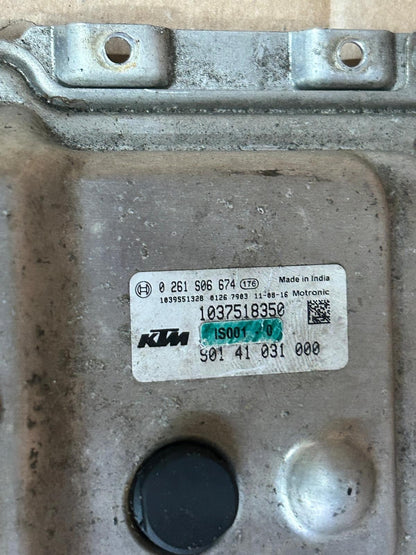 Bosch 2016 KTM DUKE 125 ABS ECU Unit | 90141031000 | 0261506674