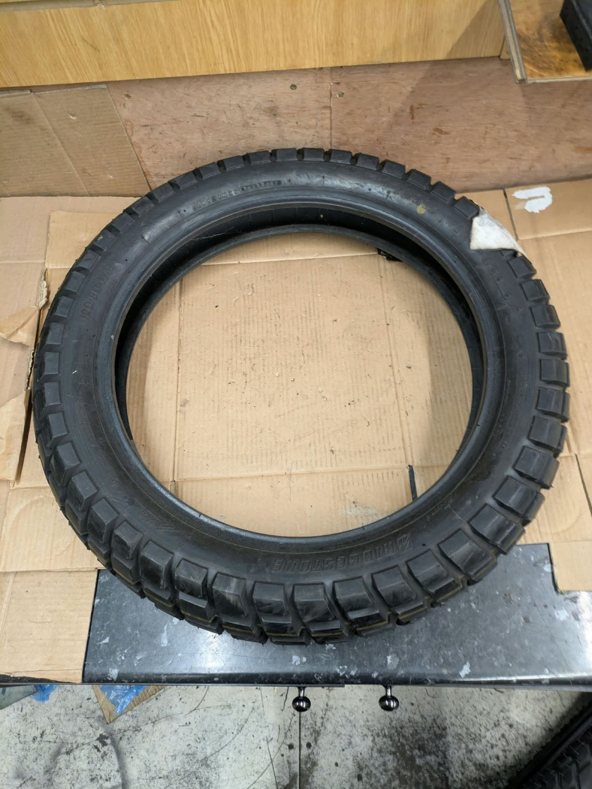 Bridgestone Trail Wing TW42 Rear Motorcycle Tyre 120/90/17