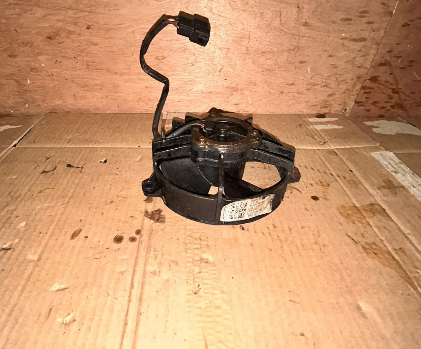 2019 KTM Duke 125 Radiator Cooling Fan
