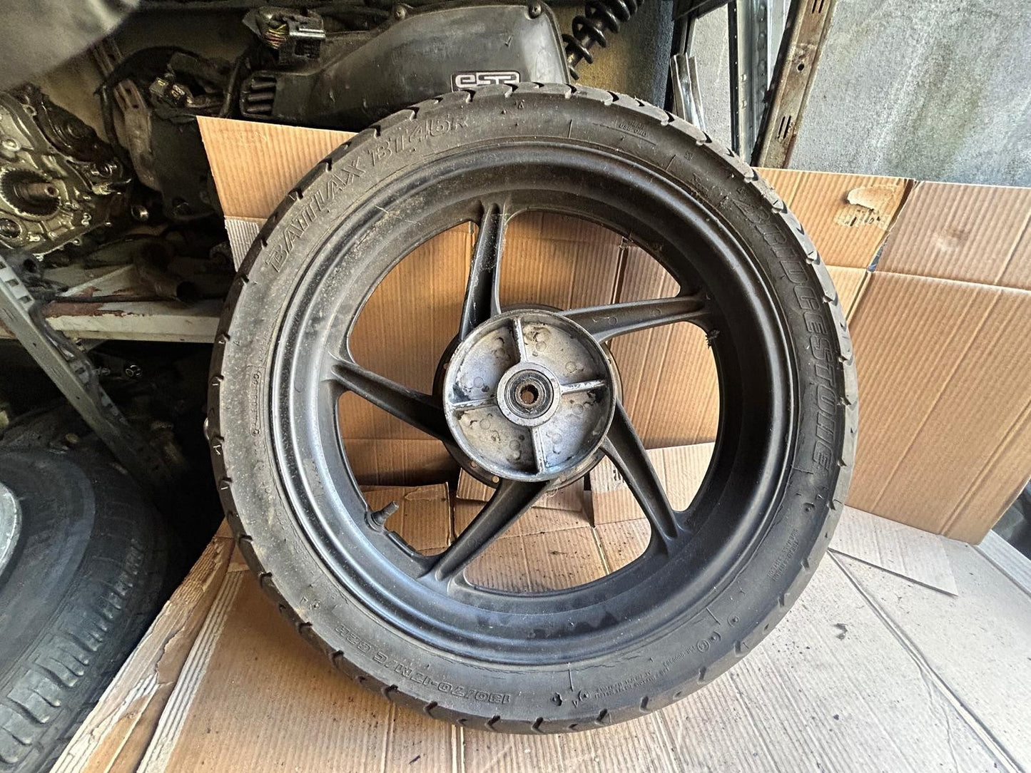 Honda CBF 125 Rear Wheel & Brake Disc