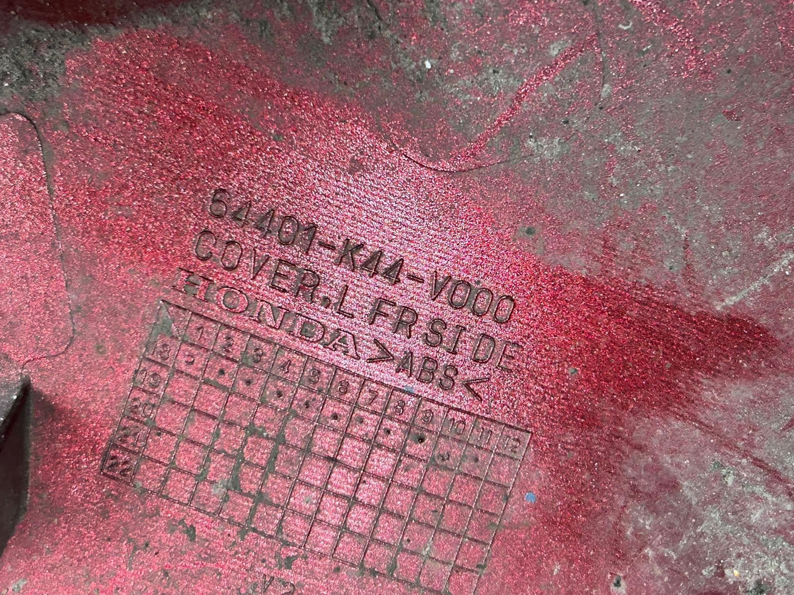2019 Honda Vision 110 Front Left Side Cover | 64401-K44-V000