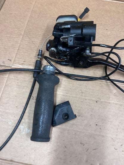 1990 BMW K100 LT Front Brake Master Cylinder + Lever + Grip