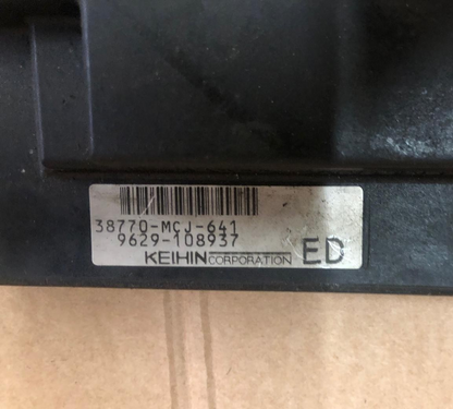 2000 - 2001 Honda CBR 929RR Fireblade PGM-FI Unit | 38770-MCJ-641
