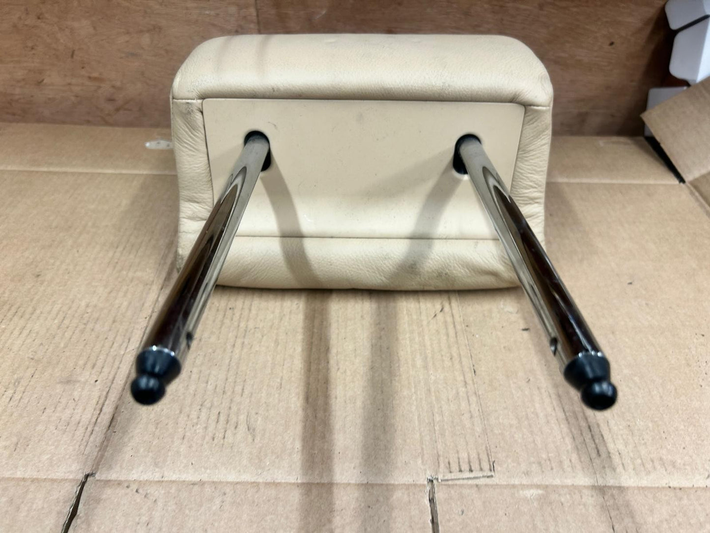 Genuine BMW 7 Series E38 Front Headrest | Sand Beige
