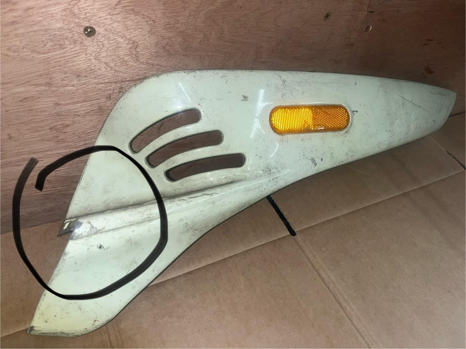 Piaggio ET4 Left Side Rear Trim