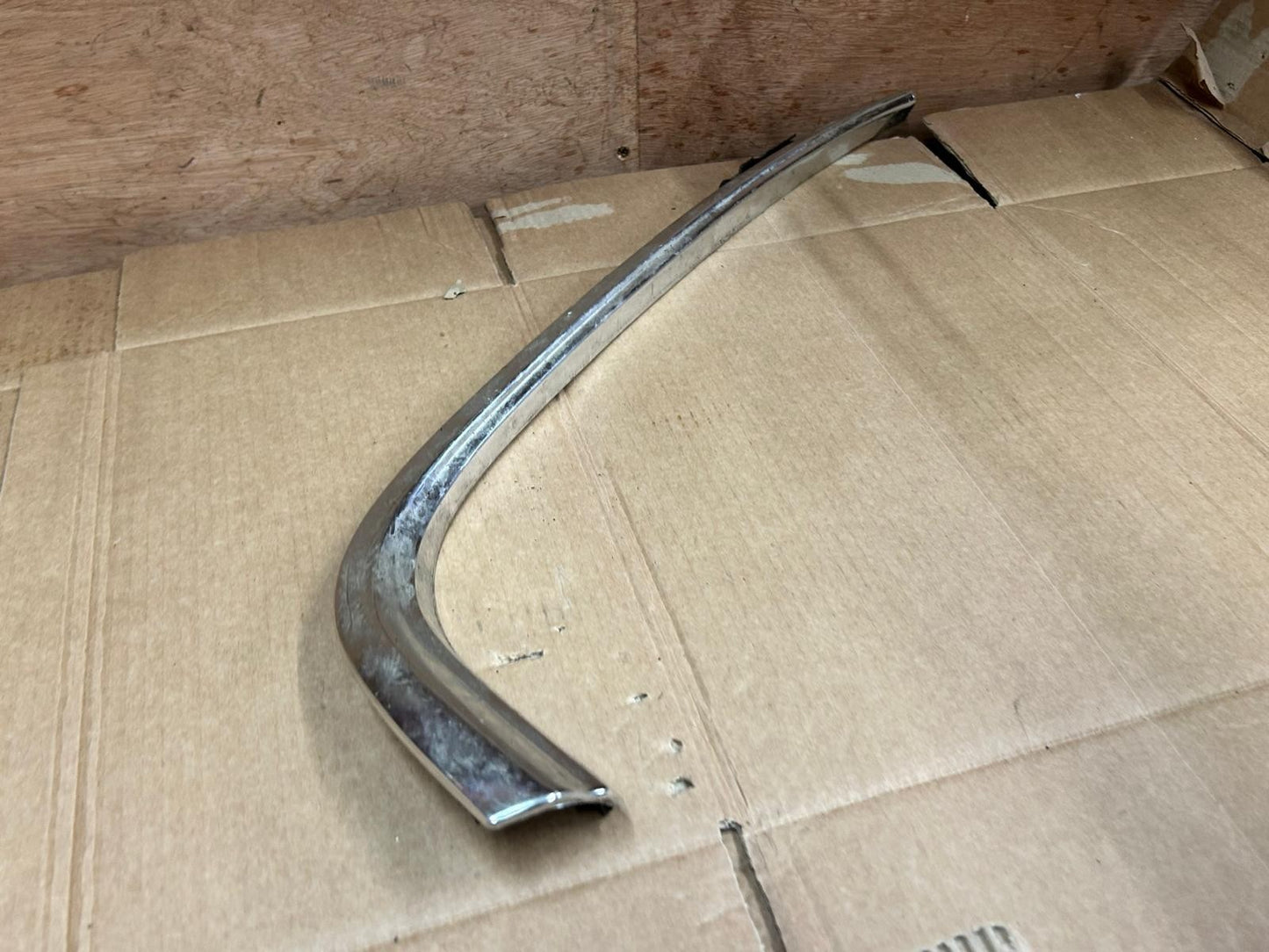 Genuine BMW 7 Series E38 Rear Bumper Cover Trim Chrome
