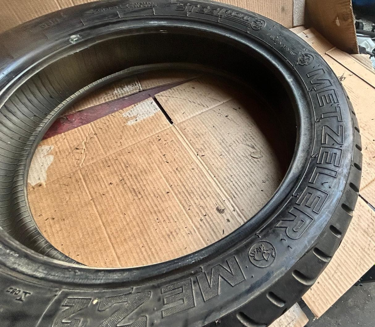 Metzeler Mez 2 Steel Radial Motorcycle Tyre 130/80/17