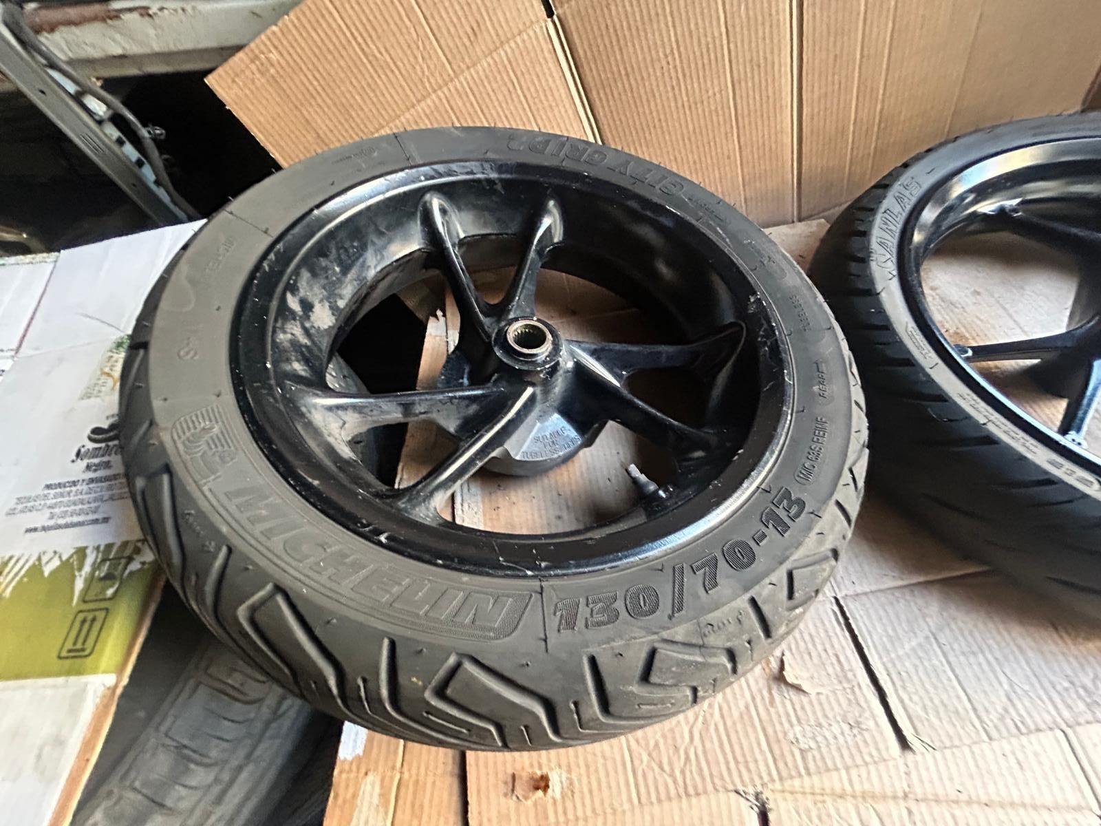 Yamaha Nmax Front & Rear Wheels