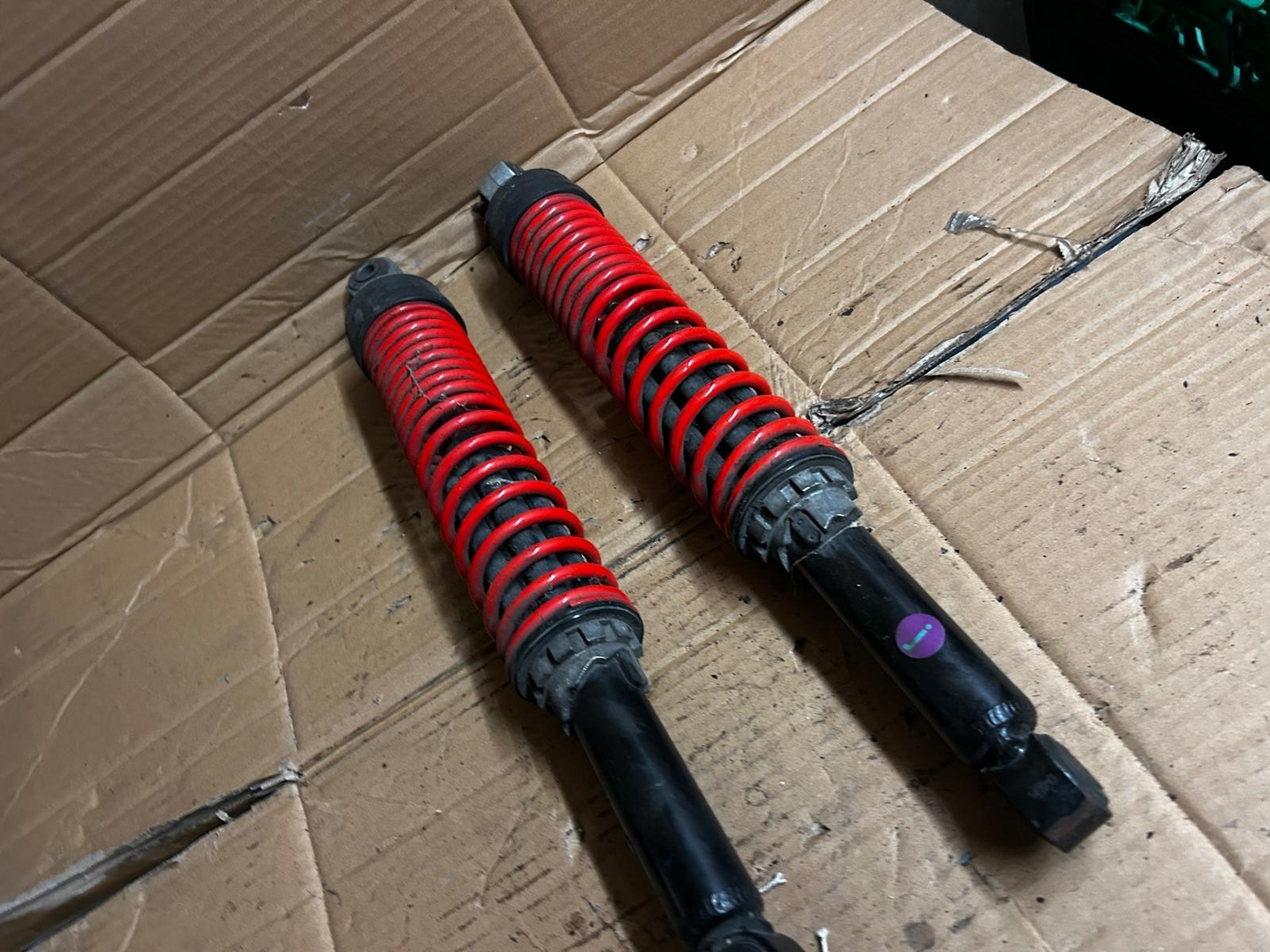 2022 Piaggio MP3 HPE Yourban Rear Shock Absorber Pair